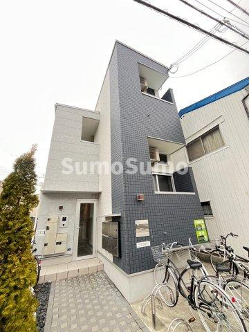 ハーモニーテラス深江南町の外観|おしゃれな外観です