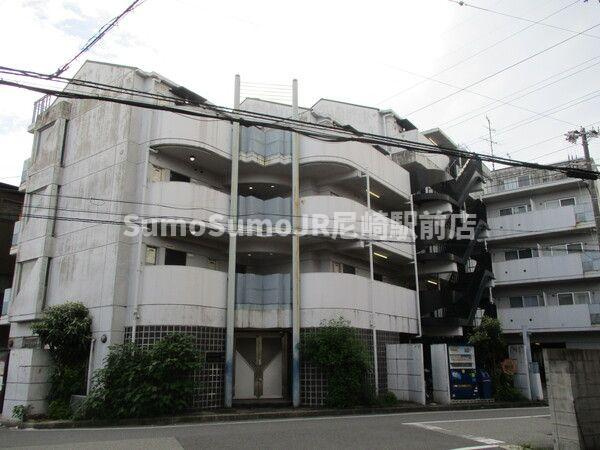 パシフィック南武庫之荘の外観|外観もきれいです