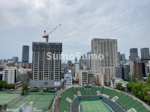 ハビテ靭センターコートの展望