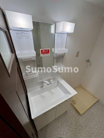 パレーシャル難波の洗面所