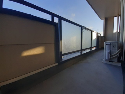 【バルコニー】 | アメニティ長砂 | 陽当たり良好なバルコニーです