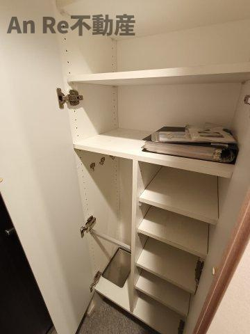 川口市坂下町３丁目の賃貸マンションの収納