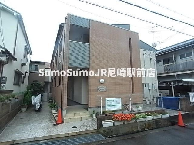 マーベラス武庫之荘の外観|外はこのようになっています
