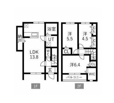 Ｇｒａｎｄ　Ｔｅｒｒａｃｅ　野々下の間取り