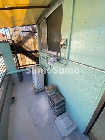 マンション輪泉のバルコニー