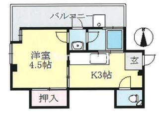 マンション輪泉の間取り