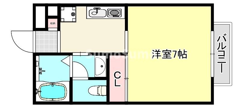 メゾンCOCOの間取り