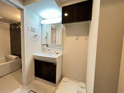 【独立洗面台】 | つくば市大角豆新築アパート（仮 | 洗面（イメージ）