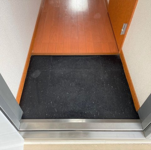 レオパレスコスモスハイツの玄関|明るい玄関です