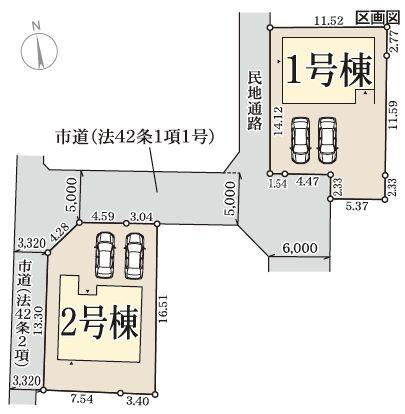 リーブルガーデン　倉敷市玉島阿賀崎（第２）【仲介手数料無料】の区画図