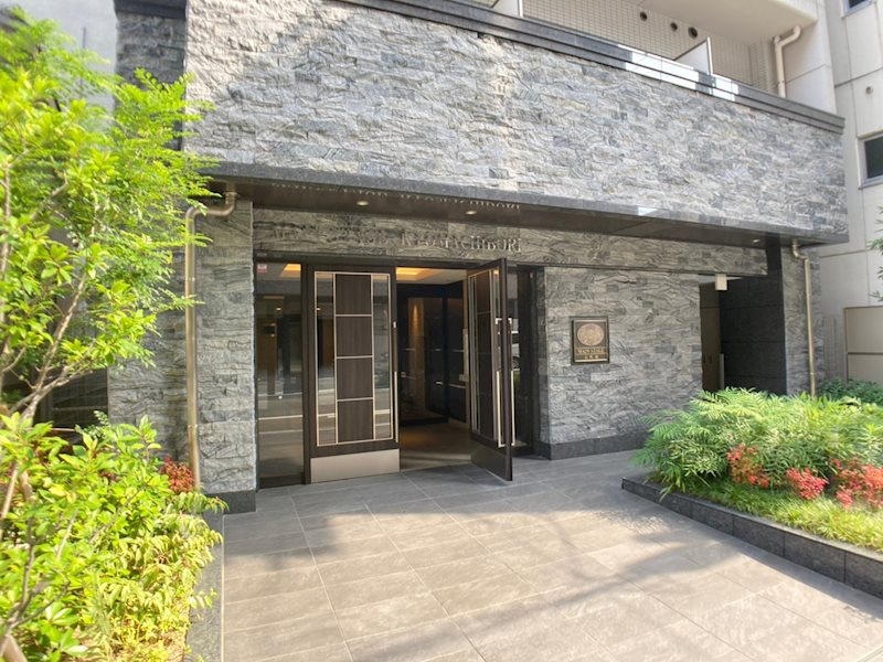 メインステージ京町堀のエントランス