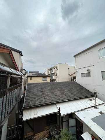 西宮市市庭町のアパートの展望