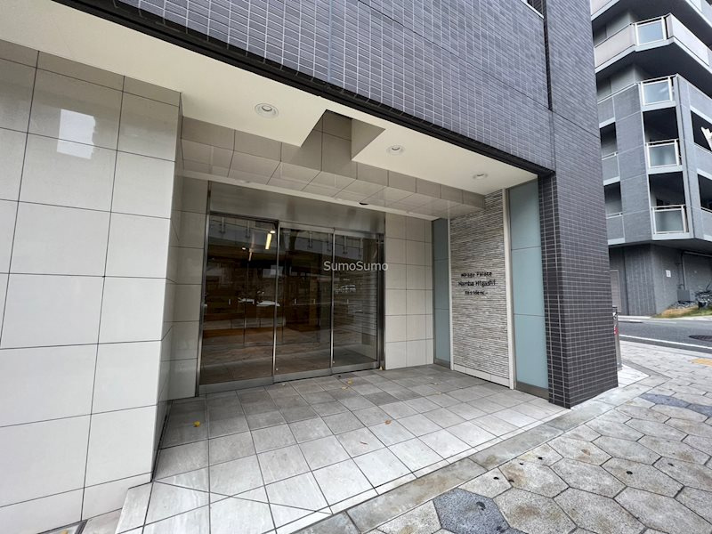 ミラージュパレス難波東レジデンスのエントランス