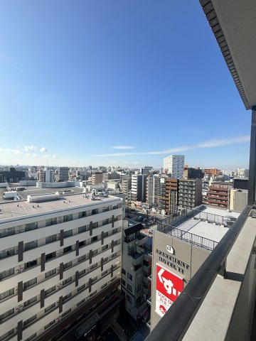 マンションタワーサイドの展望|外はこのようになっています