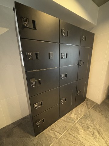 マンションタワーサイドのその他共用部分|外はこのようになっています