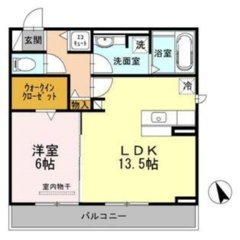 エル・デュ・アンジュの間取り