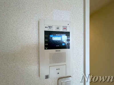 【セキュリティ】 | プレサンス新栄リミックス | モニター付きインターフォンです