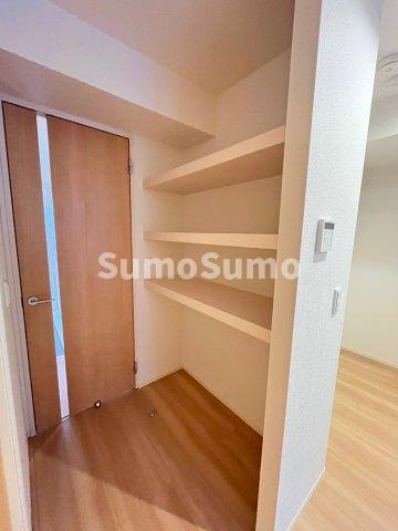 プランドール（大島3丁目）の収納|大きなスペースがあり、収納には困りません