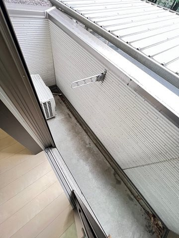 フジパレス北城内EASTのバルコニー
