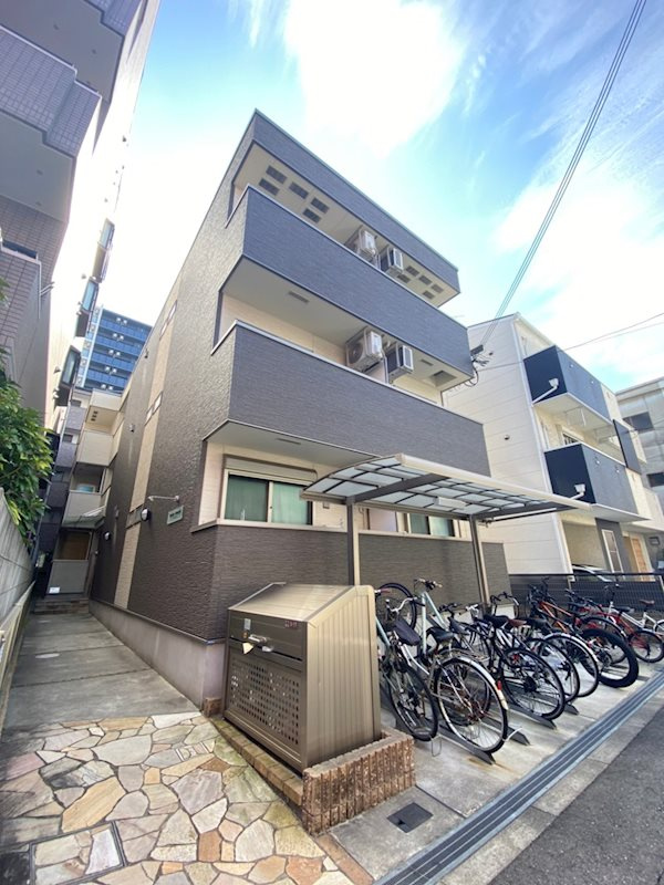 フジパレス川口の外観|外観は落ち着いています