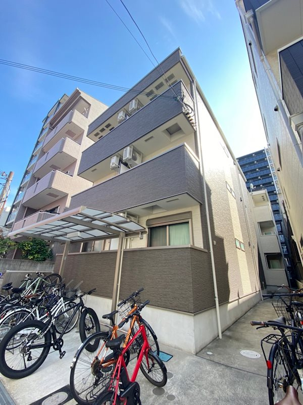 フジパレス川口の外観|外観は落ち着いています