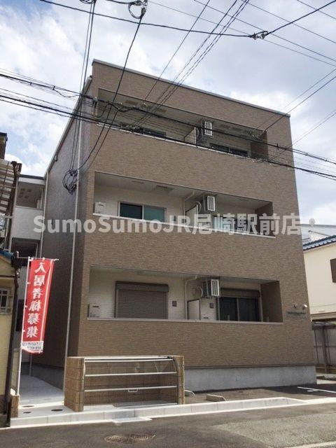 フジパレス武庫川Ⅲ番館の外観|建物外観を気になさる方へ、見た目の良い物件です