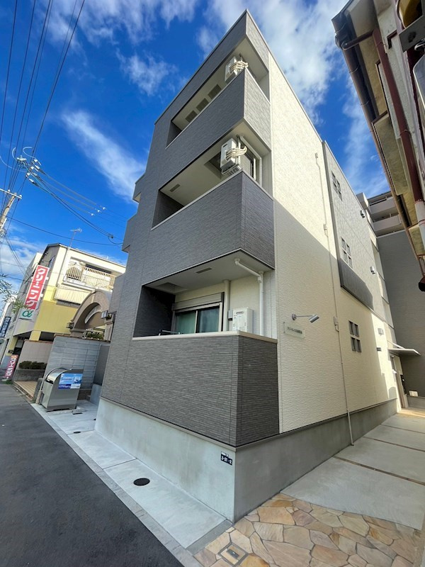 フジパレス兵庫駅南の外観|きれいな外観です