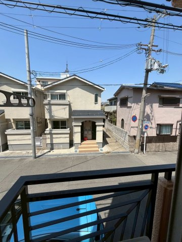 尼崎市東園田町９丁目のアパートの展望