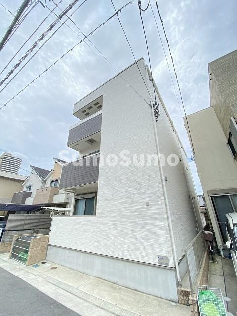 フジパレス西立花Ⅲ番館の外観|外はこのようになっています