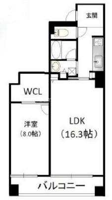 ブラービ南船場の間取り