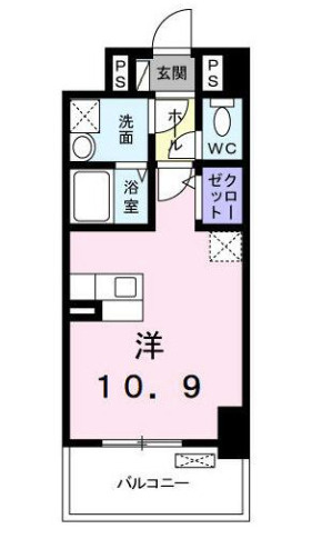 プラチナコートⅡの間取り