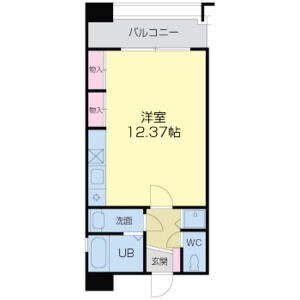 フォレステージュ靭公園の間取り