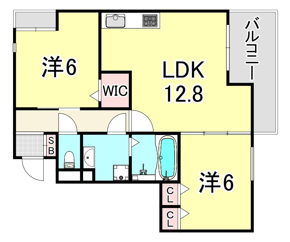 ラナコートの間取り