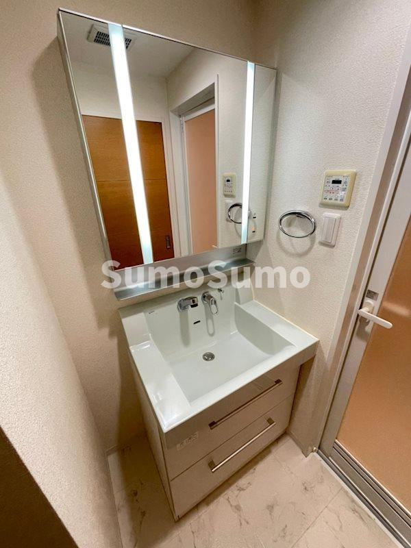 ブラービ南船場の洗面所