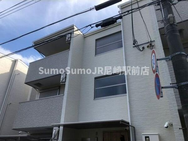 ラモーナ東本町Ⅲの外観|外観は落ち着いています