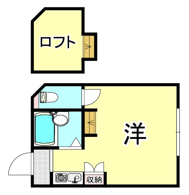 プチグレイス塚口壱番館の間取り
