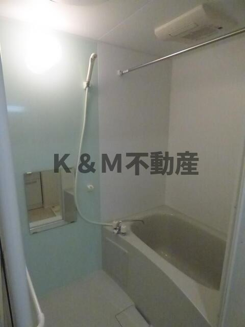 ＳＫ柏の浴室|日々の疲れを癒すお風呂付です