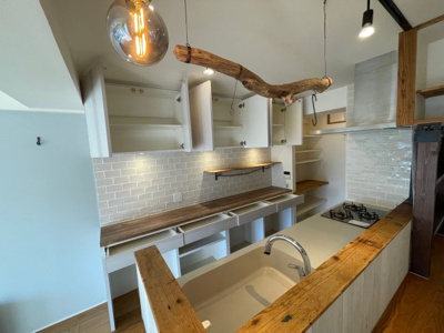 【キッチン】 | 南篠崎スカイハイツＢ棟 | 収納豊富なキッチンです。