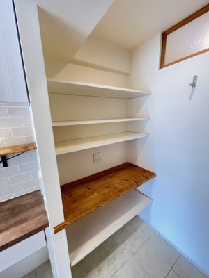 【キッチン】 | 南篠崎スカイハイツＢ棟 | パントリー