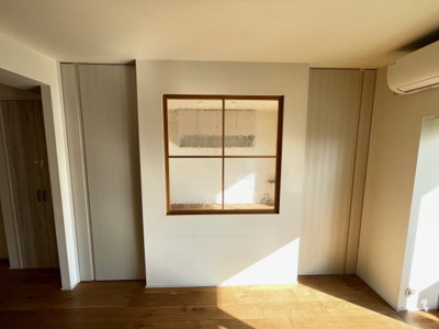 【内装】 | 南篠崎スカイハイツＢ棟 | リビングから洋室5.9帖へは、回遊動線となっております。