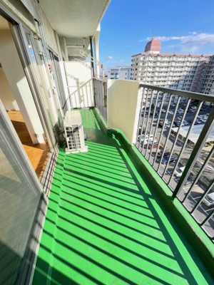 【バルコニー】 | 南篠崎スカイハイツＢ棟 | 日当たり良好なバルコニーです。