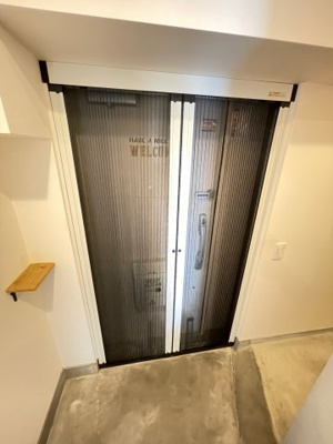 【玄関】 | 南篠崎スカイハイツＢ棟 | 玄関にも網戸ございます。