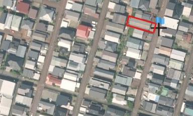長岡市一棟アパートの地図
