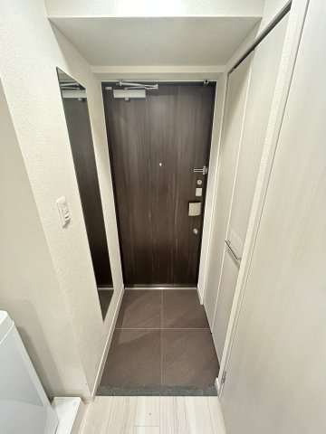 プレサンス堺筋本町ディスティニーの玄関