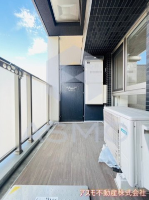 【バルコニー】 | プレサンス心斎橋ニスト | 同マンション別部屋参考写真