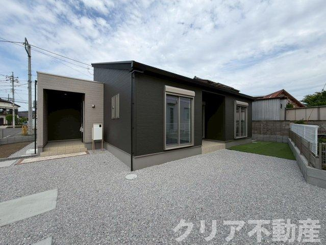 【外観パース】 | 高崎市上中居町3期　1号棟　平屋 | 令和8年4月上旬完成予定