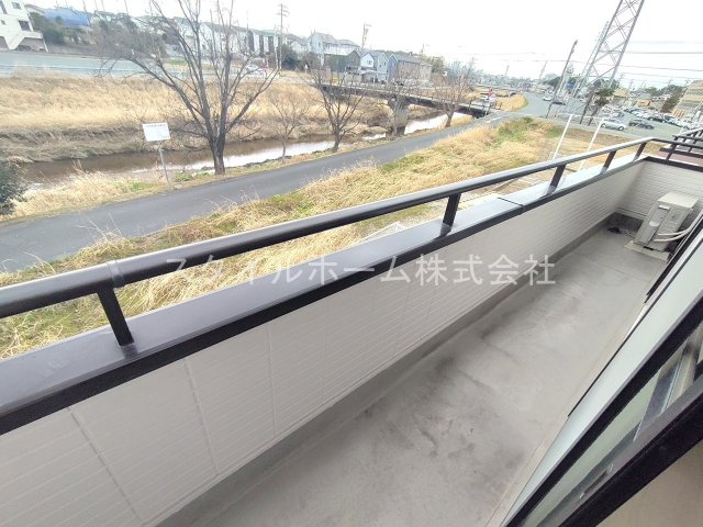 グランデージ薬師　Aのバルコニー