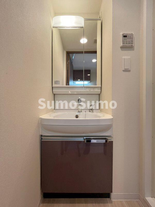 プレサンス新町ウィズジョイの洗面所