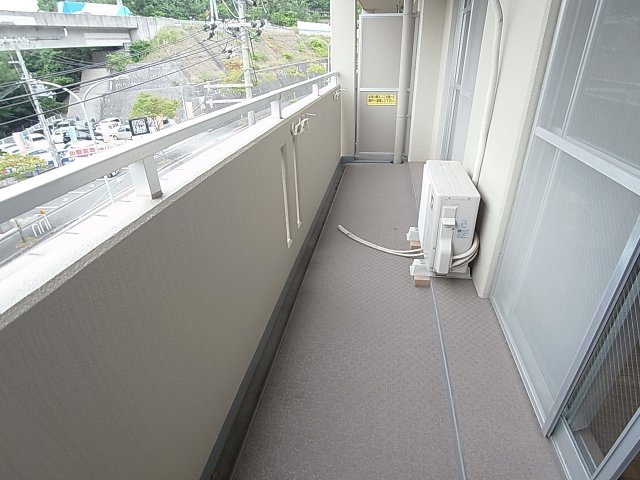 ヴィルブランシェ北町のバルコニー|日当たりの良い南向きのバルコニー