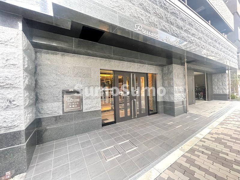 プレサンス南堀江のその他共用部分|毎日通るエントランスはこのようになっています